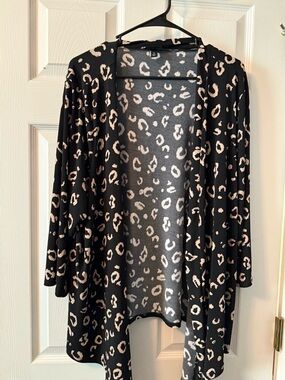 Torrid cheetah cardigan